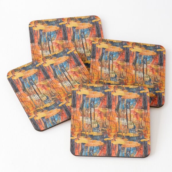 Item preview, Folinda - Brightly colored autumn pattern (1/4) designed and sold by sabantha.