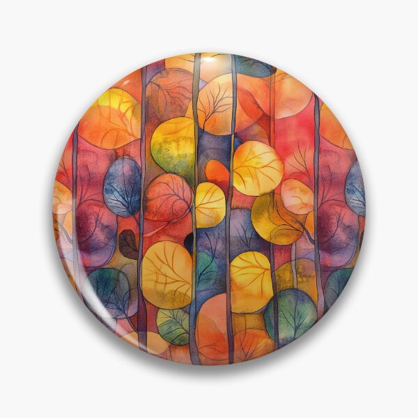Item preview, Folinda - Brightly colored autumn pattern (2/4) designed and sold by sabantha.