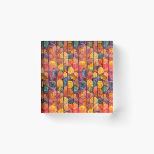 Item preview, Folinda - Brightly colored autumn pattern (2/4) designed and sold by sabantha.
