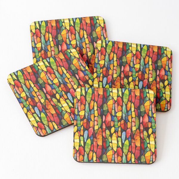 Item preview, Folinda - Brightly colored autumn pattern (3/4) designed and sold by sabantha.