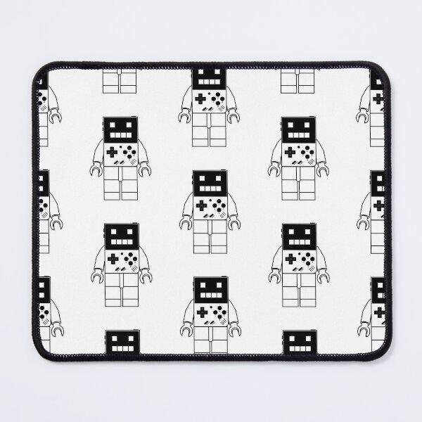 Item preview, Miyoo Minifig - Retro Gamer Man - Black Outline designed and sold by RetroGDesigns.