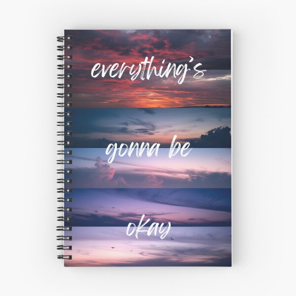 Item preview, "everything's gonna be okay" A photo collage of sky designed and sold by OneLastWish.