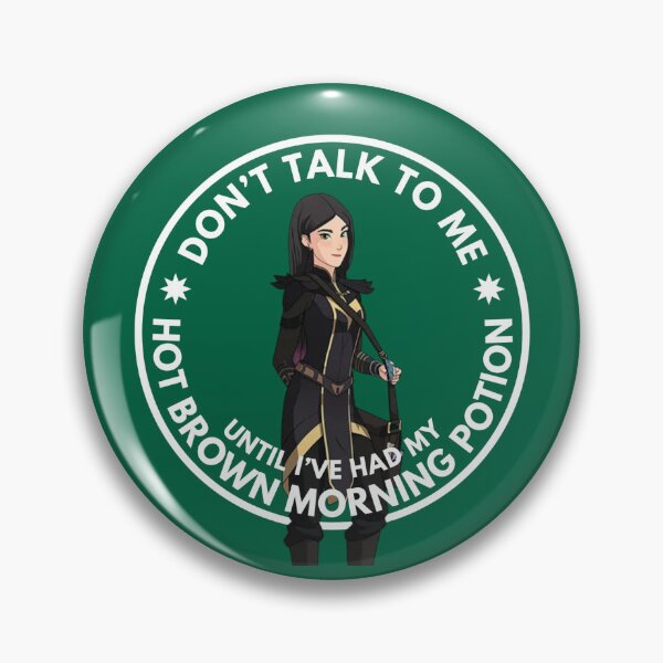 Item preview, Hot Brown Morning Potion Coffeeshop The Dragon Prince designed and sold by PendragonPrints.