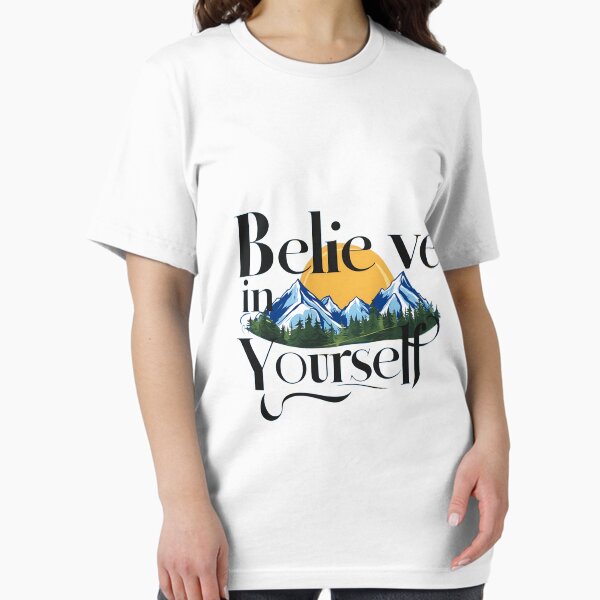 Artikel-Vorschau von T-Shirt „Glaube an dich selbst“, designt und verkauft von fashionsicon.
