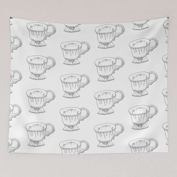 Item preview, Grey TeaCup designed and sold by MagentaTwilight.