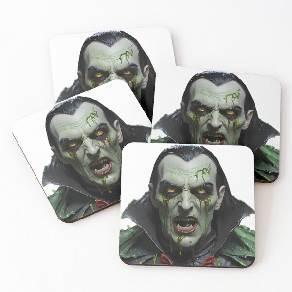 Item preview, Green Slimy Count Dracula designed and sold by BougieSouthern.