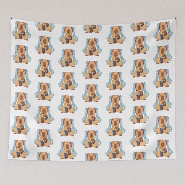 Item preview, Miku Capybara designed and sold by Keopiiart.
