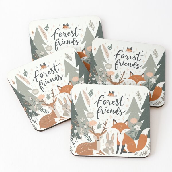 Item preview, Animal friends of the forest designed and sold by citmgpod.