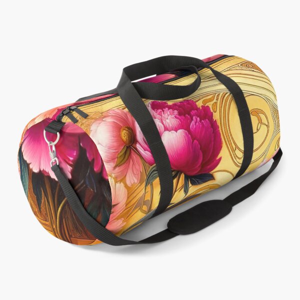 Item preview, Pink Peonies Alphonse Mucha designed and sold by maniacfitness.
