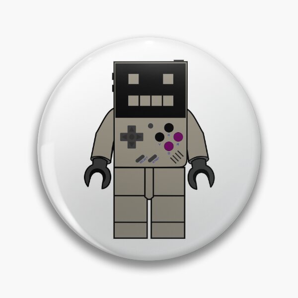 Item preview, Miyoo Minifig - Retro Gamer Man - Grey designed and sold by RetroGDesigns.