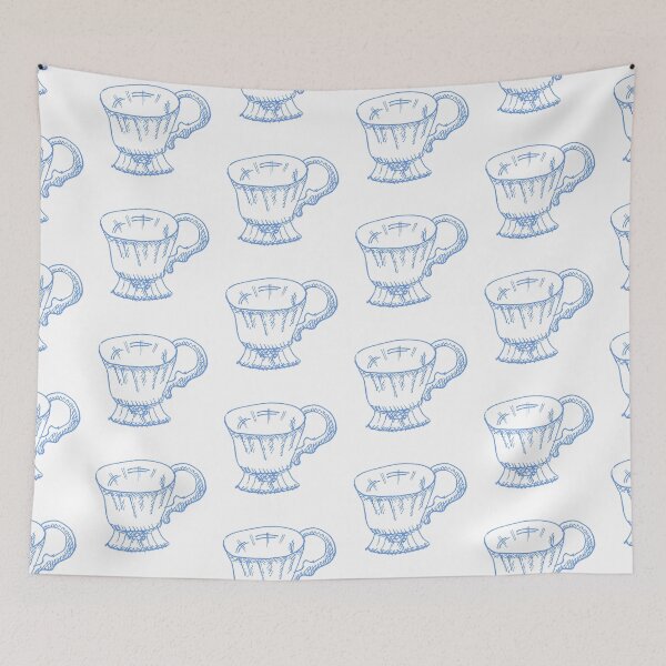 Item preview, Blue TeaCup designed and sold by MagentaTwilight.