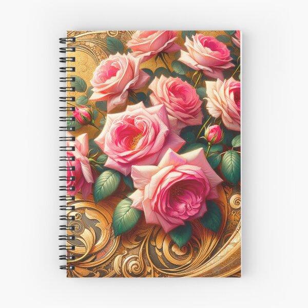 Item preview, Mucha Pink Roses designed and sold by maniacfitness.