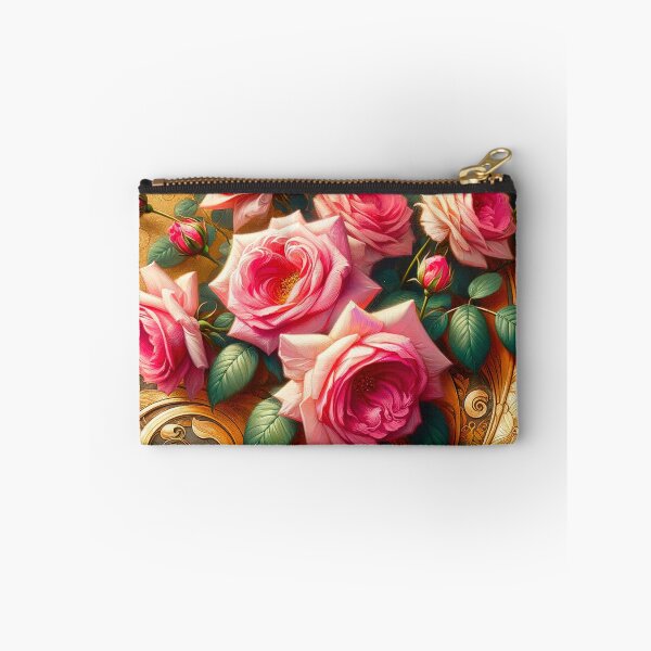 Item preview, Mucha Pink Roses designed and sold by maniacfitness.