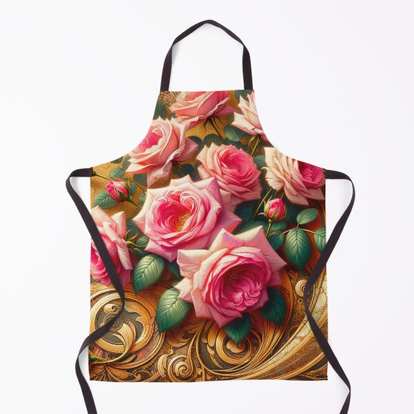 Item preview, Mucha Pink Roses designed and sold by maniacfitness.