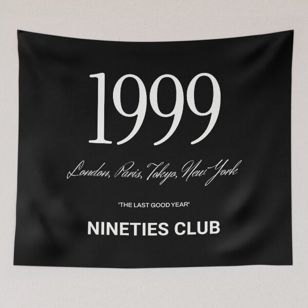 Item preview, Nineties Club - 1999 The Last Good Year designed and sold by ThingsOnTees.