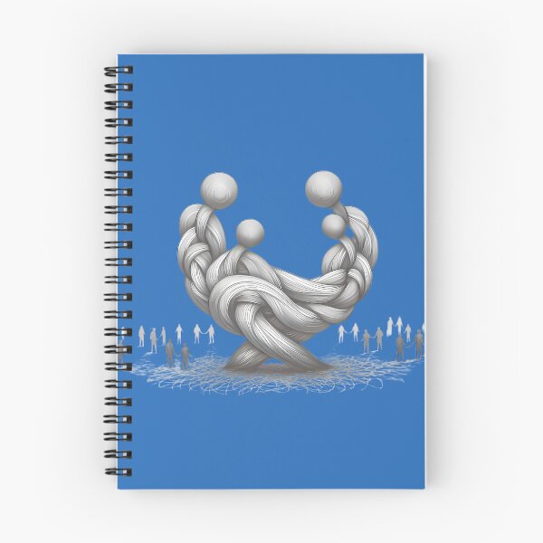 Item preview, Infinite Love, An Endless Chain of Unity in a Looping Scribble designed and sold by beyazart.
