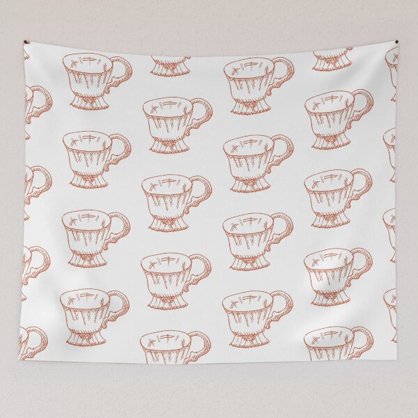 Item preview, Orange TeaCup designed and sold by MagentaTwilight.