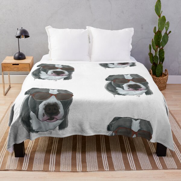 Item preview, American Staffordshire with Sunglasses  designed and sold by HelenaGale.