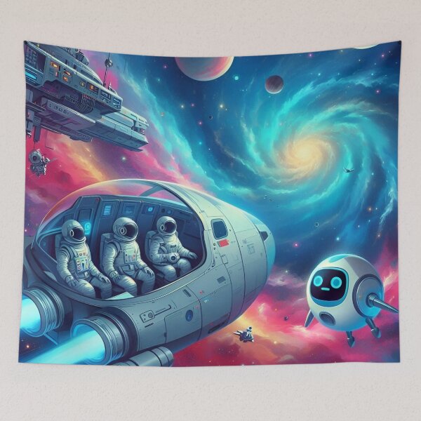 Item preview, A journey into the world of space designed and sold by mahmoudfarrag.