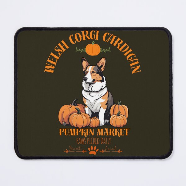 Item preview, Pumpkin Market: corgi cardigan with Pumpkins and Seasonal Text designed and sold by GoodyPaws.