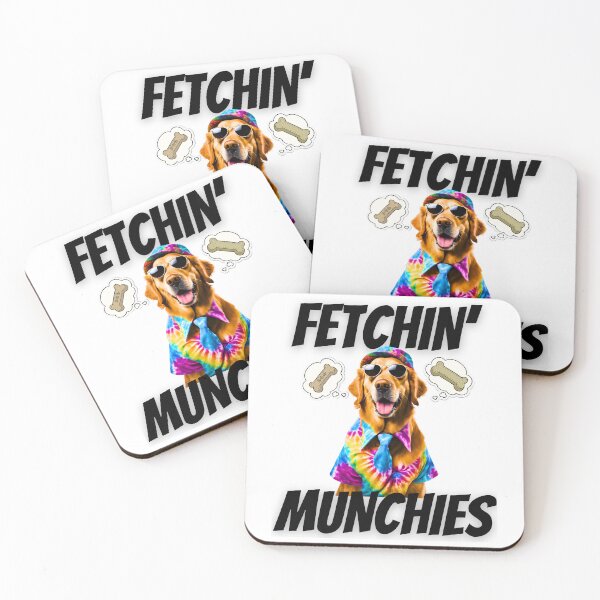 Item preview, Fetchin' Munchies Golden Retriever Stoner Design - Perfect Gift for Dog Lovers designed and sold by Fredster1966.