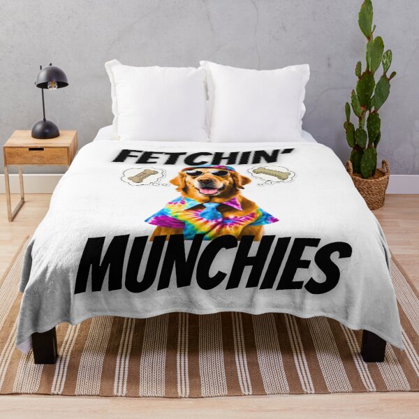 Item preview, Fetchin' Munchies Golden Retriever Stoner Design - Perfect Gift for Dog Lovers designed and sold by Fredster1966.