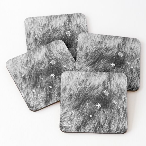 Item preview, Snow flakes on Greenland Sled Dog designed and sold by GraTEEtude.