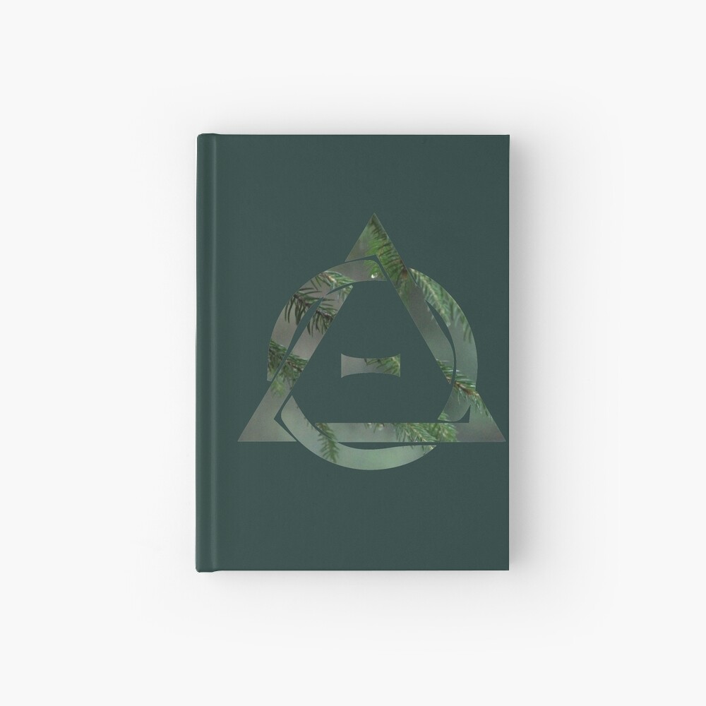 Theta-Delta Therian Symbol Therianthropy NATURE THEME MOSS STONES