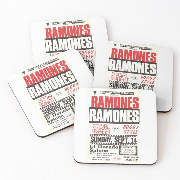Item preview, Hard-core Punk Show Flier - Ramones, Social Unrest - 1980s designed and sold by Unearthly Industries Store.