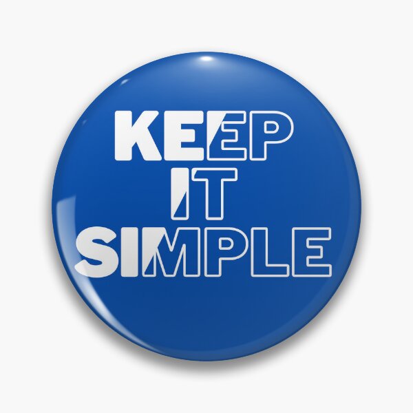 Item preview, Keep It Simple designed and sold by TeraiNB.