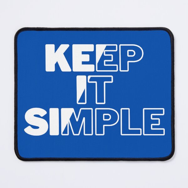 Item preview, Keep It Simple designed and sold by TeraiNB.