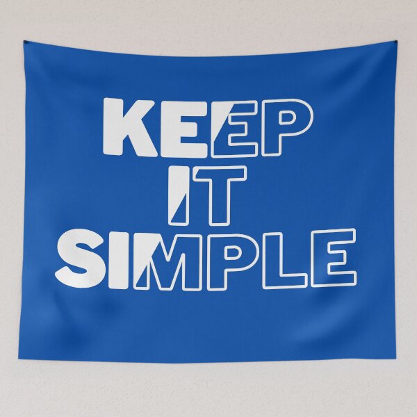 Item preview, Keep It Simple designed and sold by TeraiNB.