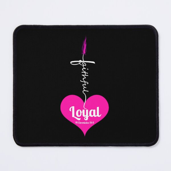 Item preview, Divine Devotion: Faithful & Loyal Heart - II Chronicles 19:9 designed and sold by jglobal360.
