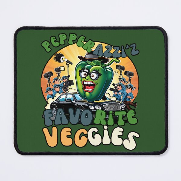 Item preview, Green Bell Pepper's Day - Pepperazzi'z Favorite Veggies Humor Design designed and sold by jteart.