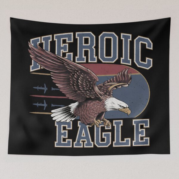 Item preview, Vintage WW2 Aircraft Nose Art - Heroic Eagle designed and sold by zarshirts.