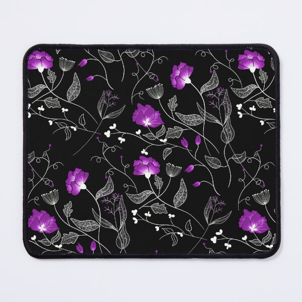 Item preview, Purple and white poppies designed and sold by Melanie Kelly.