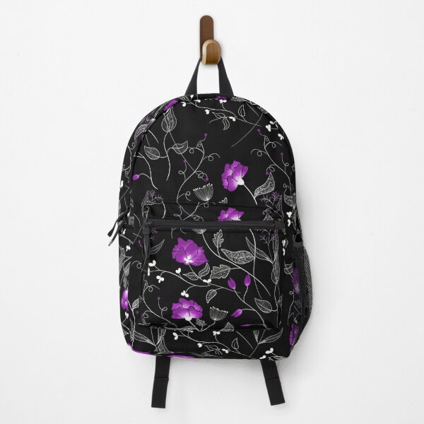 Item preview, Purple and white poppies designed and sold by Melanie Kelly.