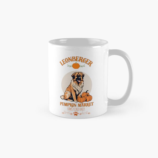 Item preview, Pumpkin Market: leonberger with Pumpkins and Seasonal Text designed and sold by GoodyPaws.