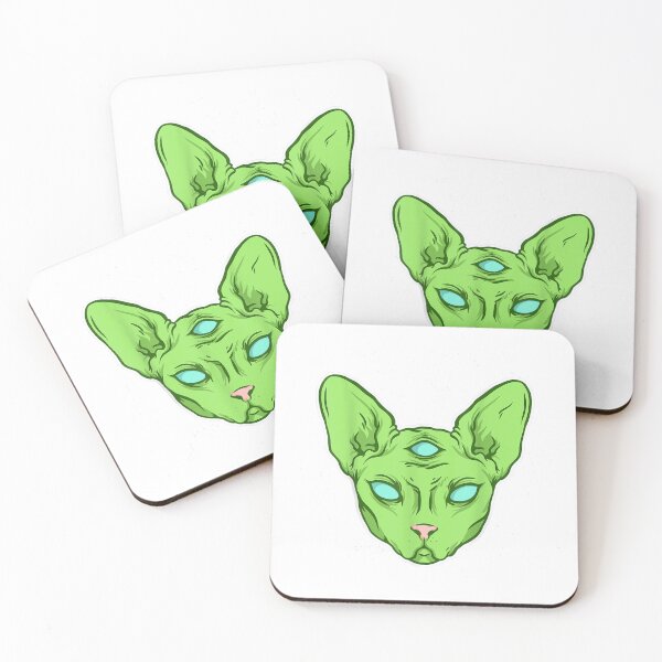 Artikelvorschau, Alien Cat Wütendes Kätzchen aus einer anderen Dimension entworfen und verkauft von Peggy-Fashion.