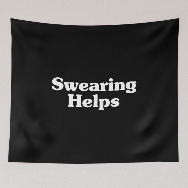Item preview, Swearing Helps designed and sold by crenaviolena.