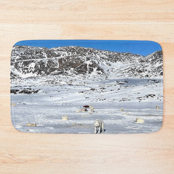 Item preview, Greenland Sisimiut Dog Town Arctic Landscape designed and sold by GraTEEtude.