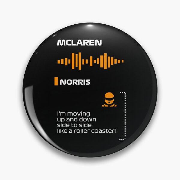 Item preview, Moving up and down board radio quote Lando Norris designed and sold by AnnesCreatives.