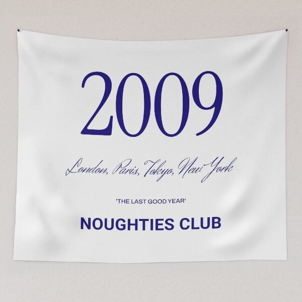 Item preview, Noughties Club - 2009 The Last Good Year designed and sold by ThingsOnTees.