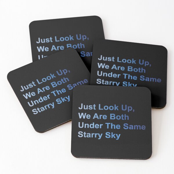 Item preview, Night Sky Quote designed and sold by Nav19at0r.
