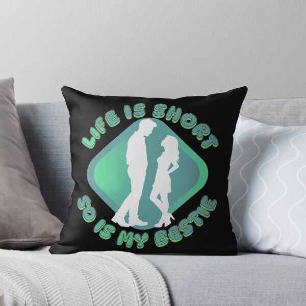 Item preview, Life’s Short, Bestie’s Even Shorter! designed and sold by HarmonyCreation.