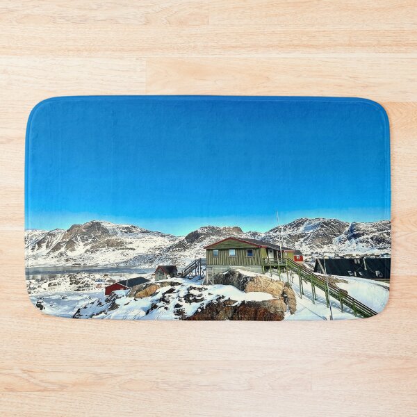 Item preview, Scenic Arctic Landscape With Clear Blue Sky In Sisimiut Greenland designed and sold by GraTEEtude.