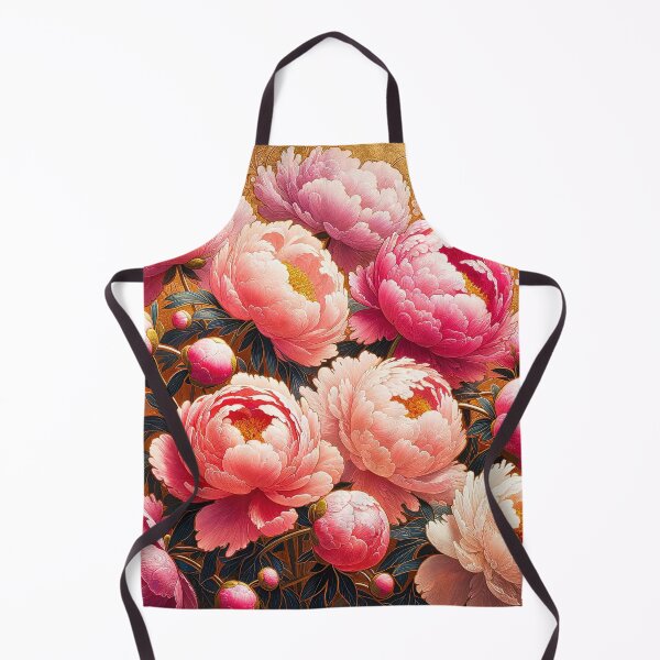 Item preview, Alphonse Mucha Pink Peonies designed and sold by maniacfitness.