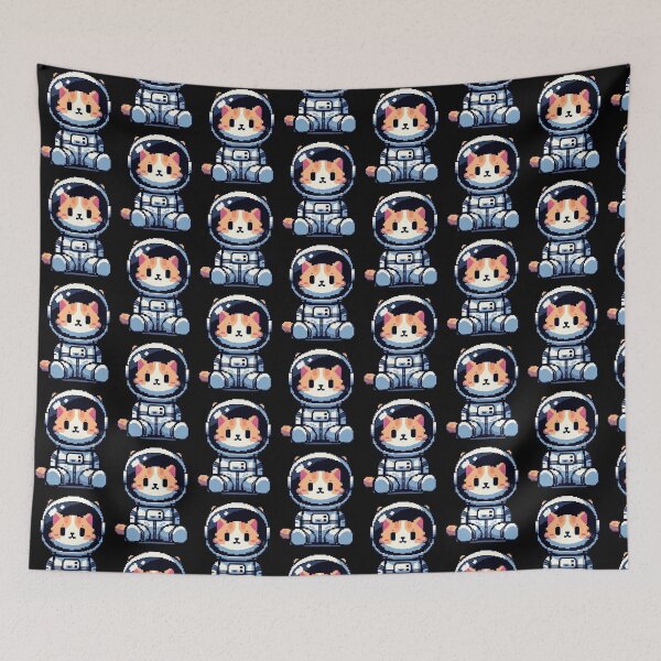 Item preview, Cosmic Cat Explorer designed and sold by Nostalgia Busters.