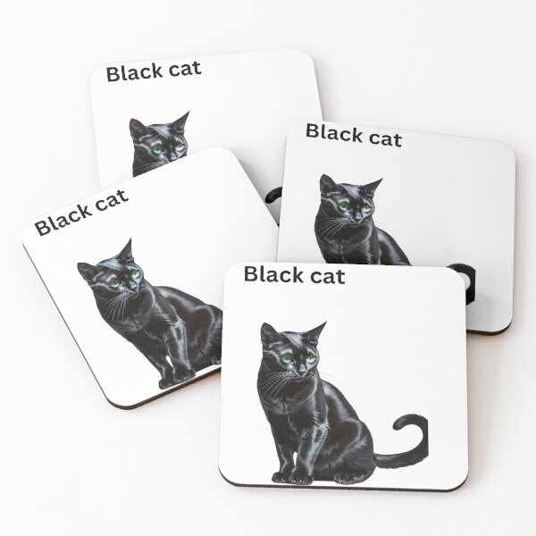 Item preview, Black cat designed and sold by Shop with shedo.