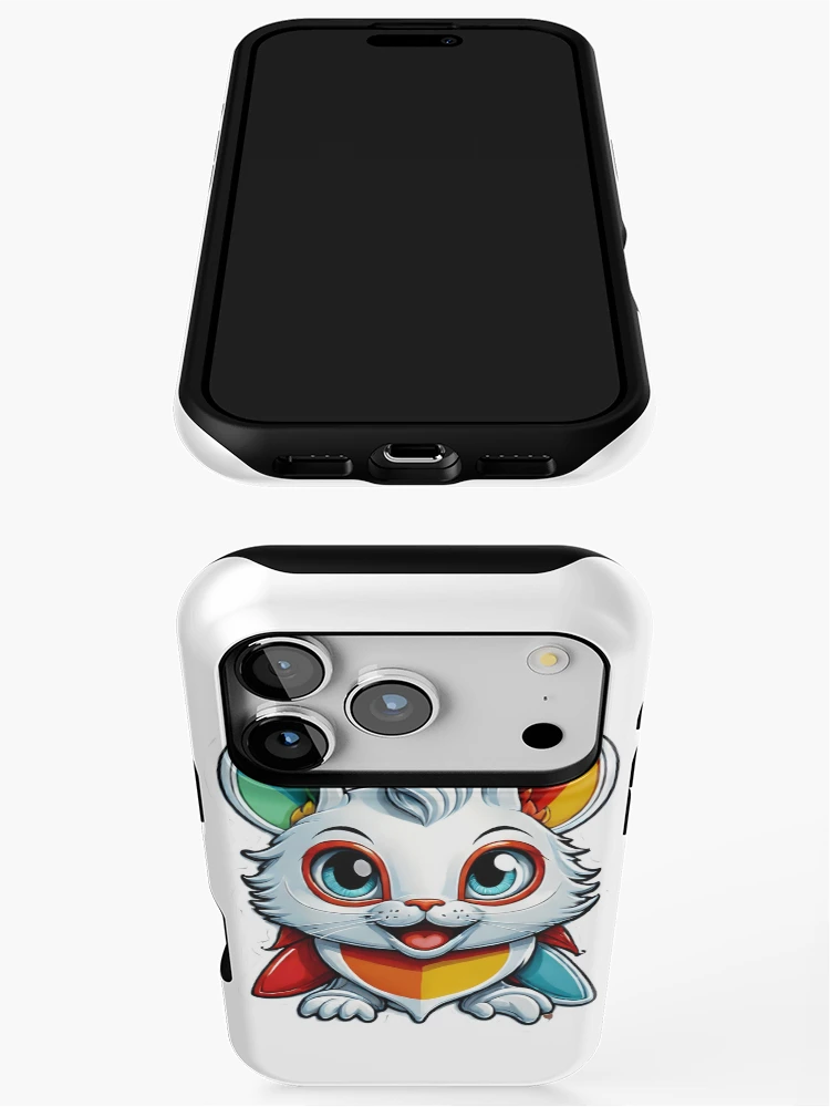 Thumbnail 3 of 4, iPhone Case, Flying Rabbit designed and sold by Echolands.